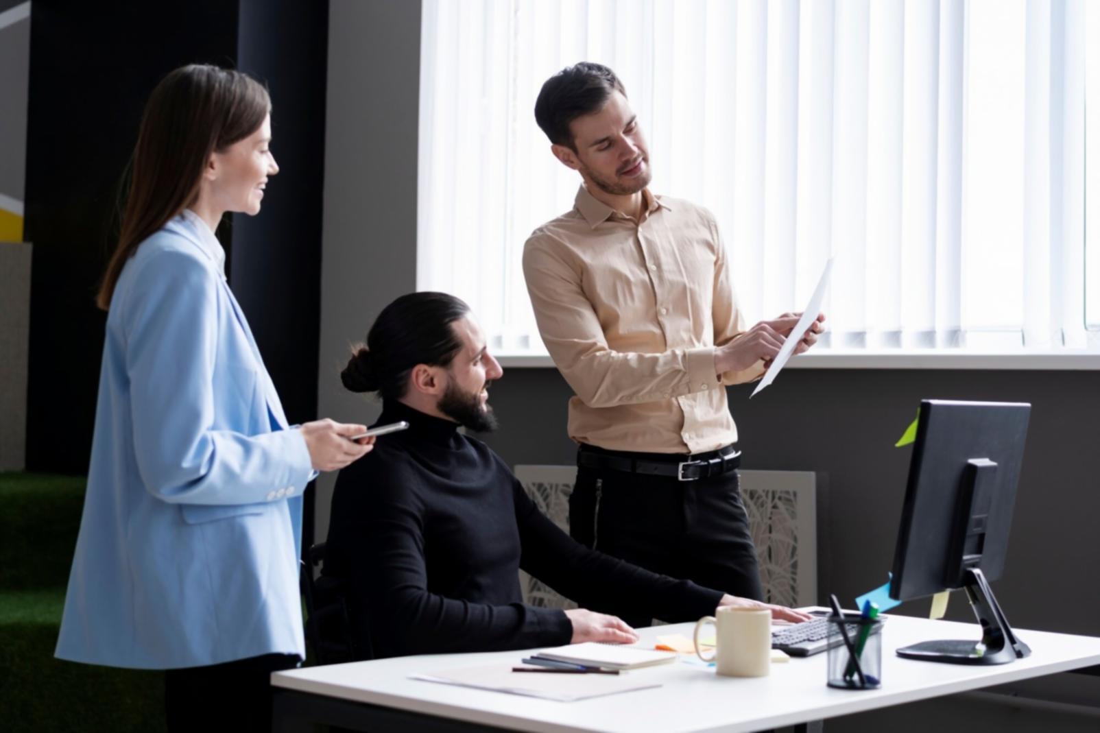 Microservices architecture visualization showing distributed system components